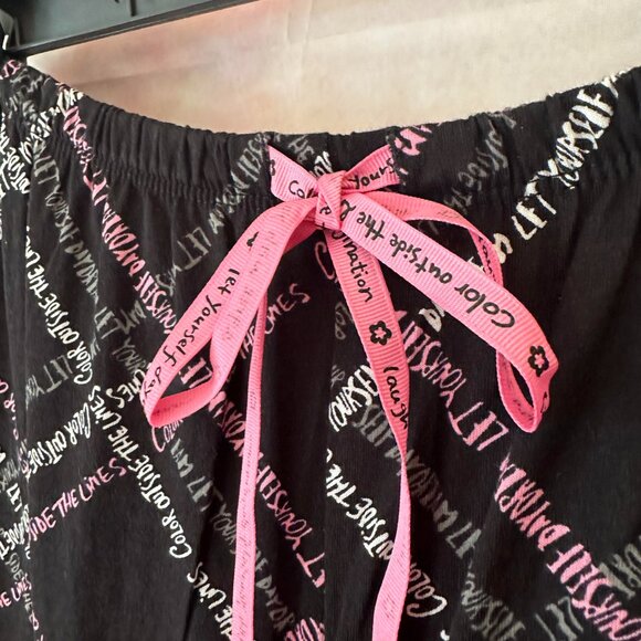 1081  HUE SCRIPTED PATH PANT  XL  Lounge pants  NWT - Picture 4 of 9